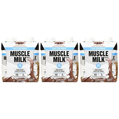 Muscle Milk Zero 100 Calorie Protein Shake Chocolate 20g