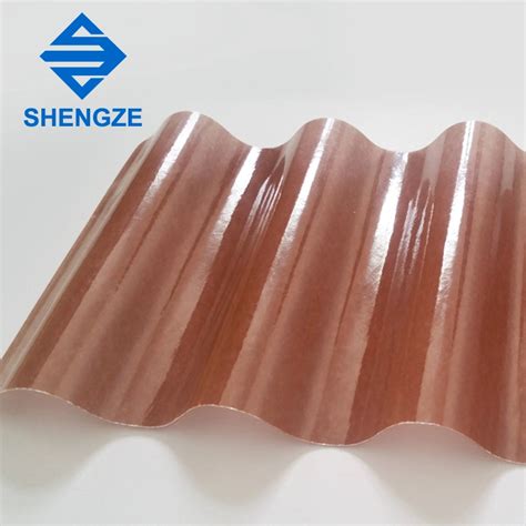 Corrugated Fiberglass Reinforced Roof Plate Frp Sheet For Construction