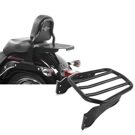 Set Sissy Bar Css Fix Compatible Avec Harley Davidson Fat Boy Special