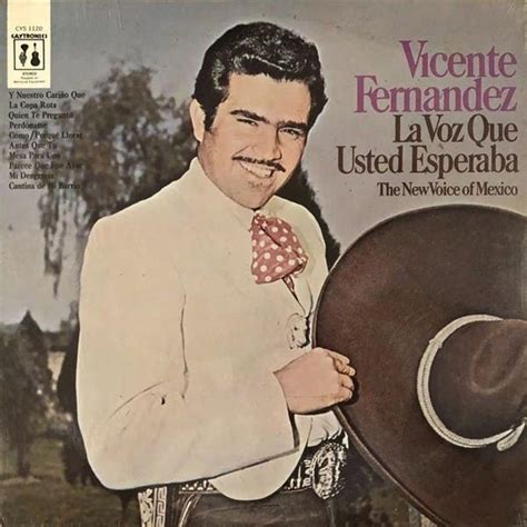 Los discos y películas de Vicente Fernández