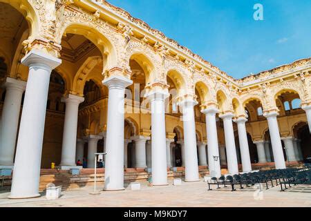 Thirumalai Nayakkar Mahal Palace, Madurai Stock Photo - Alamy