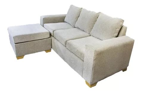 Sillon Sofa Cuerpos Esquinero Reversible Camastro Chenille En Venta