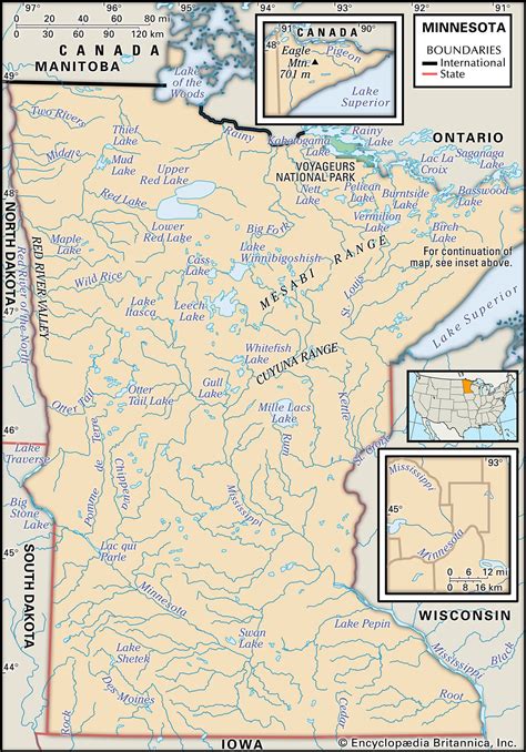 Map Of Northern Mn Lakes