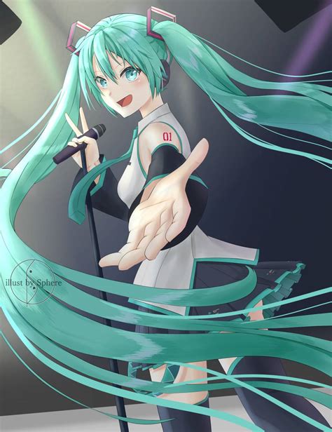 Hatsune Miku Fanart By Sphere0410 On Deviantart