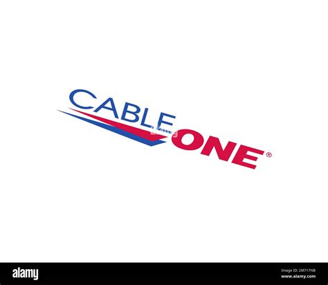 cable  rotated logo white background  stock photo alamy