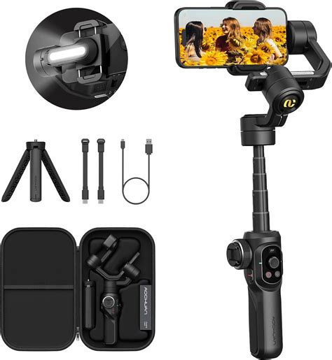 AOCHUAN Smart S2 Gimbal Stabilizer For Smartphone Professional Industry