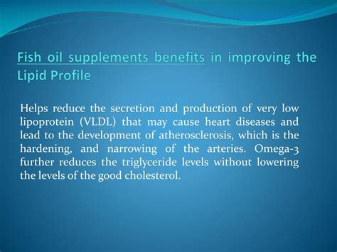 Ppt Amazing Fish Oil Supplements Benefits Powerpoint Presentation