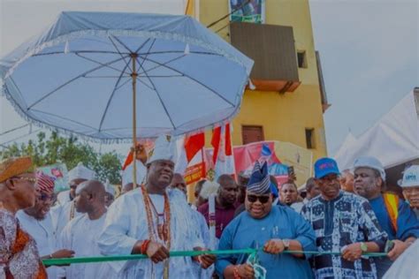 Gov Adeleke Inaugurates Infrastructural Projects In Osun State