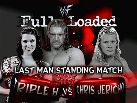 Triple H vs. Chris Jericho Fully Loaded 2000 : r/WWEMatchGraphics