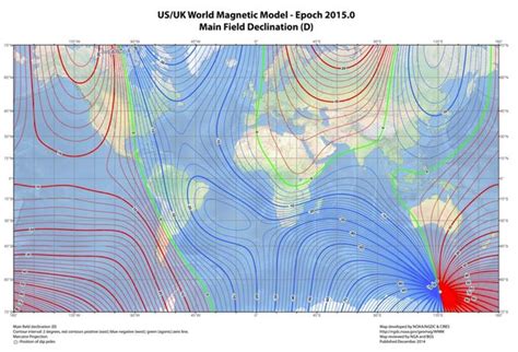 Magnetic Declination and Grid Convergent and Their Applications in ...
