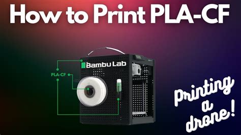 How To Print With Bambu Labs Pla Cf Filament On A Bambu Labs X Carbon