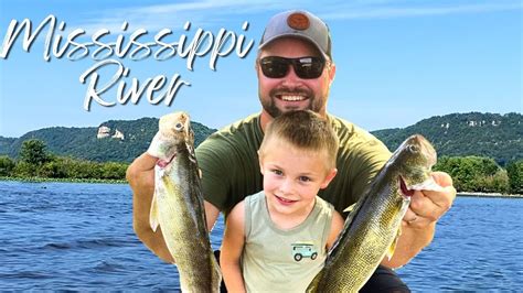 Mississippi River Walleye Fishing Catch Clean Cook Youtube