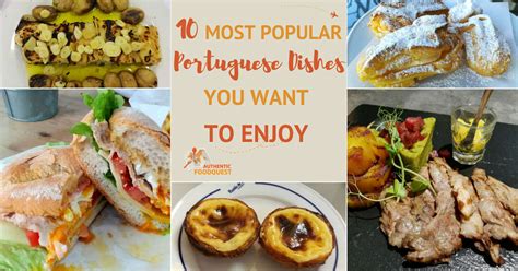 10 Most Popular Portuguese Dishes You Want To Enjoy