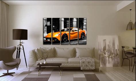 Car Wall Art Decor Car Picture Car Painting Car V12 Etsy