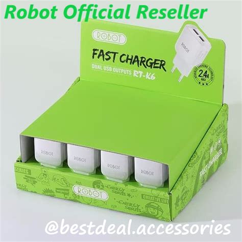 Jual Robot Rt K A Dual Output Charger Fast Charging Box Isi