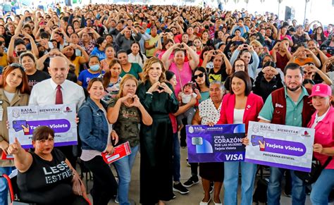 Empodera Gobierno De Marina Del Pilar A Las Mujeres Con Tarjeta Violeta