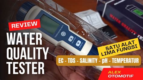 Water Quality Tester In Ez Tester Ph Tds Ec Salinity