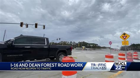 Dean Forest Road Diverging Diamond Interchange Opens Ahead Of Work Week