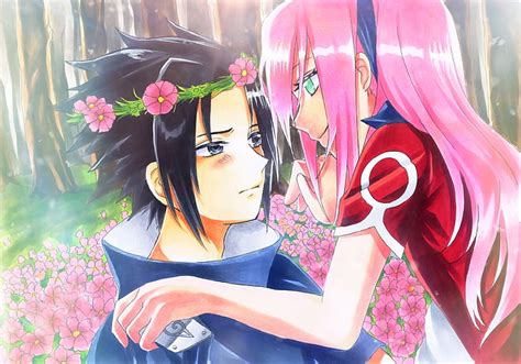 Hd Wallpaper Naruto Sakura Haruno Sasuke Uchiha Wallpaper Flare