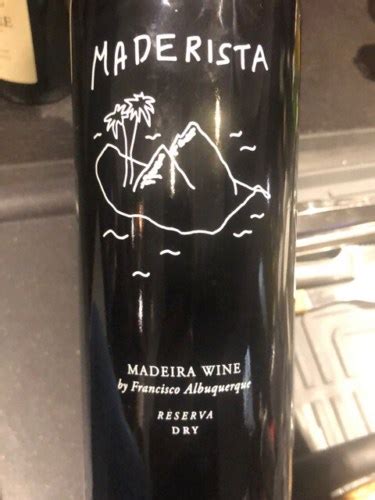 N V Madeira Wine Company Maderista Reserva Dry Vivino