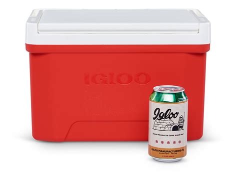 Igloo 9 Quart Laguna Ice Chest Cooler Red 13 X 9 X 8