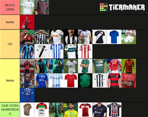 Camisas De Clubes Brasileiros Tier List Community Rankings Tiermaker