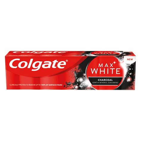 Colgate Max White Charcoal 75 Ml