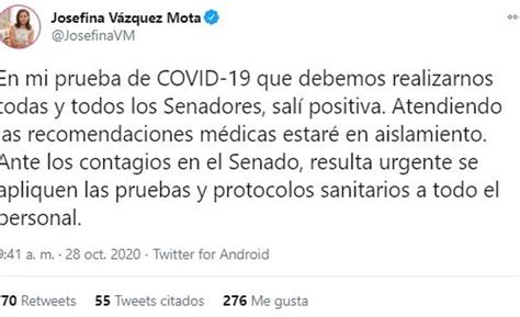 La Senadora Del Pan Josefina Vázquez Mota Y El Coordinador De Los Diputados Del Pvem Arturo