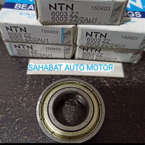 Jual BEARING LAHER TUTUP BESI 6003ZZ NTN JAPAN Jakarta Pusat