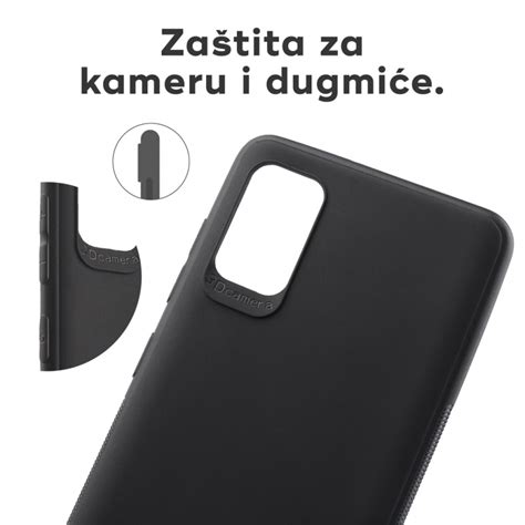 Maska Futrola 3D Camera Za Samsung A125F Galaxy A12 Crna Mob Shop