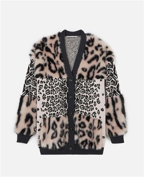 STELLA MCCARTNEY Fur Free Fur 开衫 stellamccartney cloth Cardigan