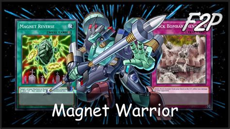 F P Magnet Warrior Pop Multiple Cards In Turn Yu Gi Oh Duel Links