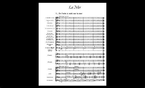 Debussy | La mer — Timbre and Orchestration Resource