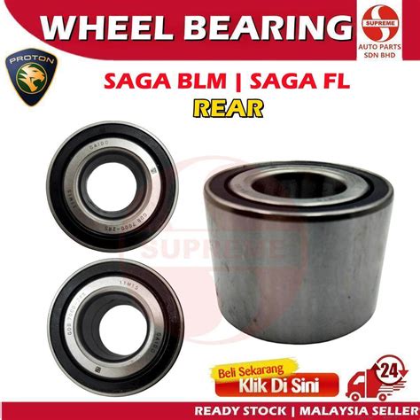 S U Gaido Front Rear Wheel Bearing Hub Proton Saga Blm Fl Depan