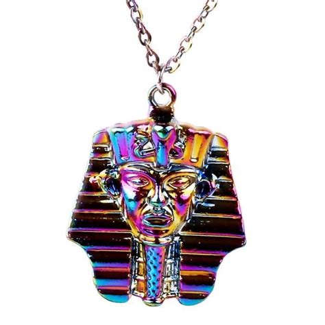 R Tro Pcs Arc En Ciel Couleur Zinc Alliage Punk Bijoux Pharaon