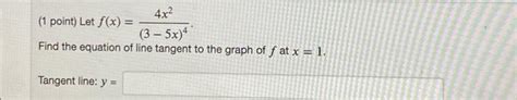 Solved 1 Point Let F X 2 7x2 5 ਸਤ Find F X F X