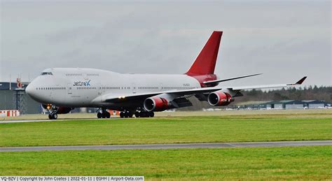 Aircraft VQ BZV 1998 Boeing 747 41R C N 29406 Photo By John Coates