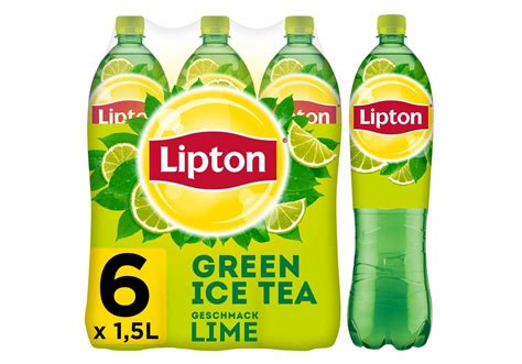 LIPTON ICE TEA Green Lime Erfrischender Eistee Mit Limetten Geschmack