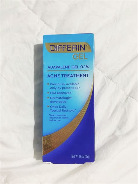 Differin Adapalene Gel Oz G Beauty Personal Care Face