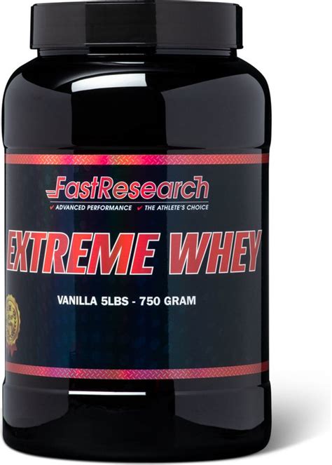 Fast Research Extreme Whey Vanille 100 Whey Protein Eiwitshake