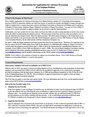 Fillable Online Uscis Instructions For Form I A Uscis Fax Email