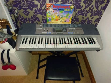 Casio Lk Keyboard With Stand And Stool In Wheatley Hill County