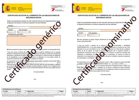 Certificado Negativo Deudas De La Ss Documento Obligatorio Nalanda