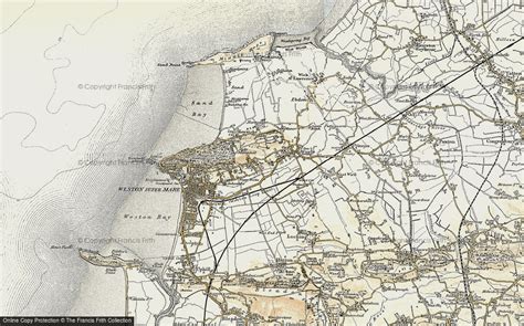 Historic Ordnance Survey Map Of Milton 1899 1900