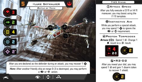 Luke Skywalker (Battle Of Yavin) | X-Wing Miniatures: Second Edition Wiki | Fandom