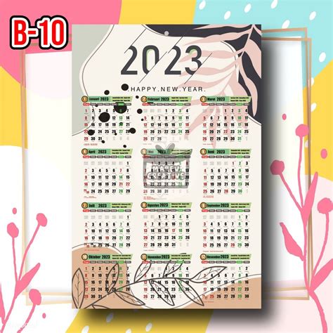 Jual Kalender 2023 Kalender Kalender 2023 Aesthetic Kalender Custom Kalender Mini