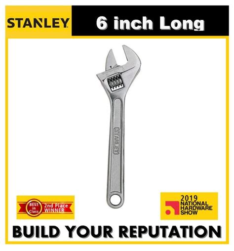 Stanley Adjustable Wrench 6 Inch Long 87 431 Original Combination