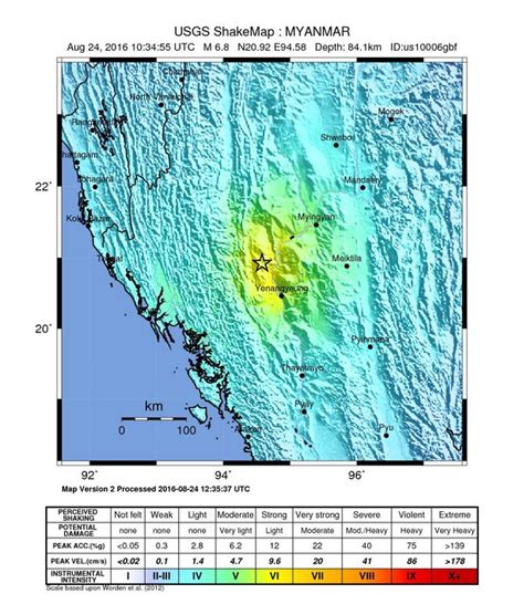 Buscandolado La Verdad Mael Fuerte Terremoto De Magnitud Golpea El