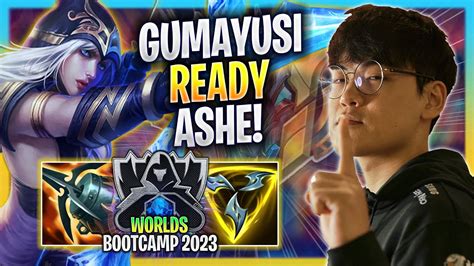 Gumayusi Is Ready To Play Ashe T Gumayusi Plays Ashe Adc Vs Lucian