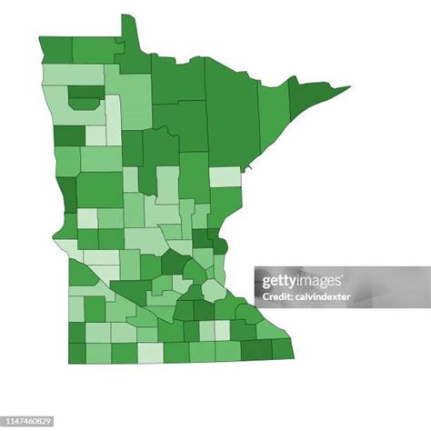 Minnesota Counties Map Photos And Premium High Res Pictures Getty Images